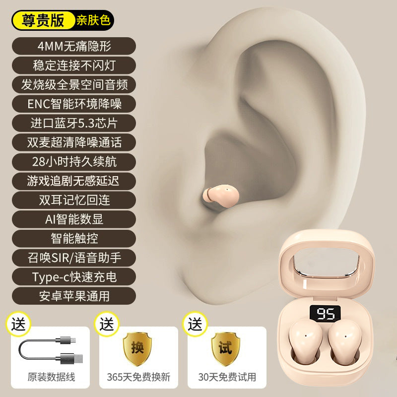 🎁 Mini Pro4SS Invisible True Wireless Bluetooth Earbuds (100% off)