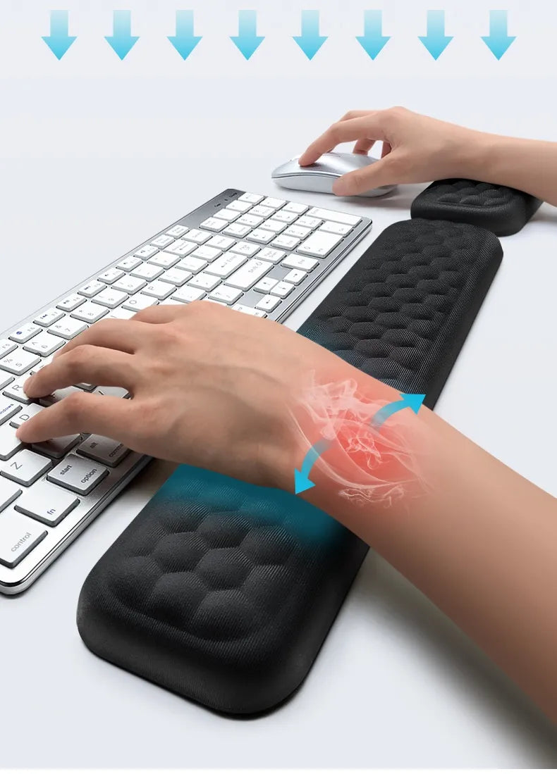 Ergonomic Memory Foam Mouse Wrist Pad
