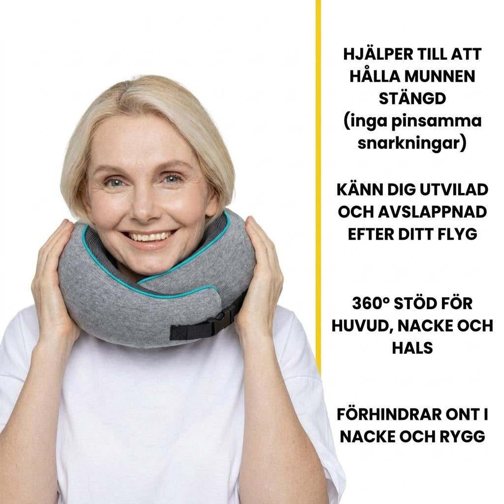 The Wrap Pillow – Nackstöd för resan