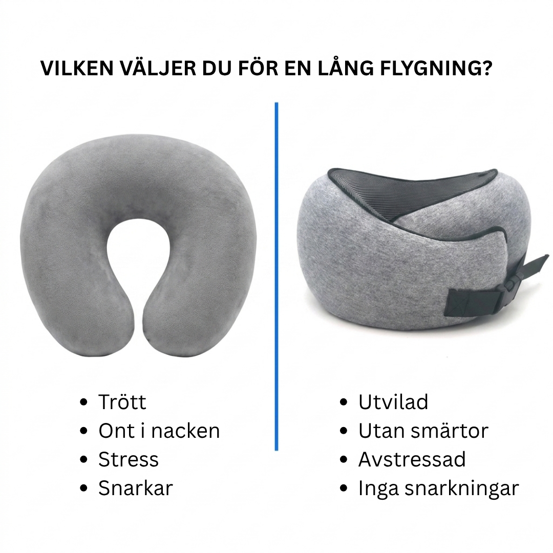 The Wrap Pillow – Nackstöd för resan
