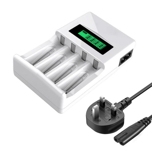 Smart LCD Battery Charger for NiMH/NiCd (4 Slots)