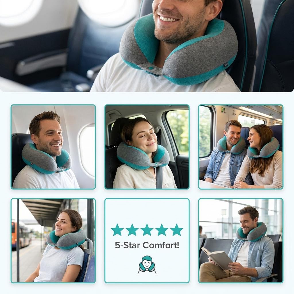 The Wrap Pillow – Nackstöd för resan