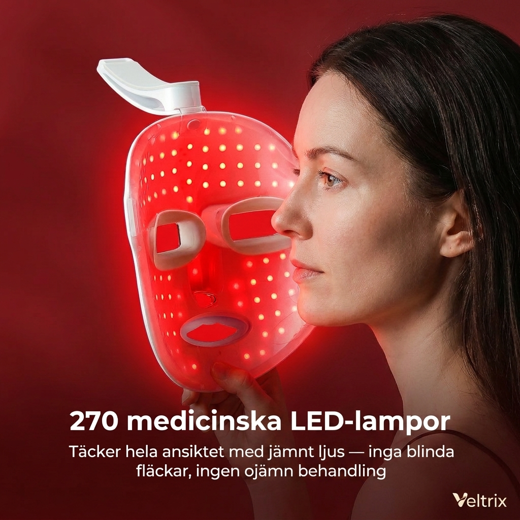 Veltrix LED Ansiktsmask