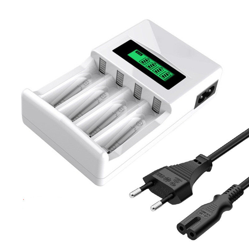 Smart LCD Battery Charger for NiMH/NiCd (4 Slots)