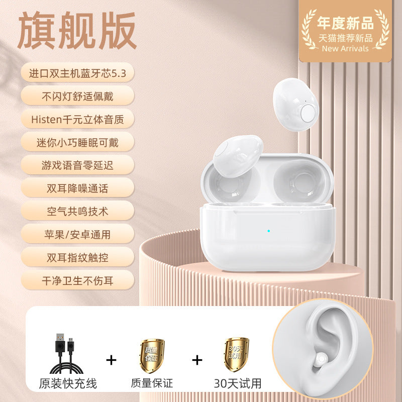 🎁 Mini Pro4SS Invisible True Wireless Bluetooth Earbuds (100% off)